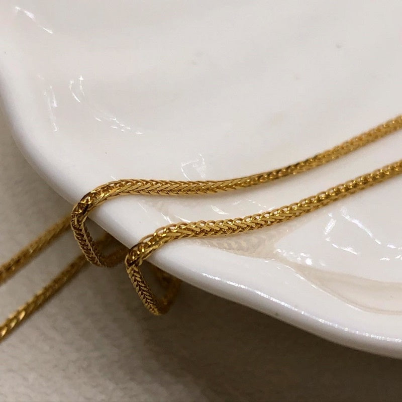 S925純銀foxtail chain肖邦鍊(現貨)・JOJE・純銀項鍊・純銀飾品