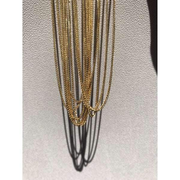 S925純銀foxtail chain肖邦鍊(現貨)・JOJE・純銀項鍊・純銀飾品