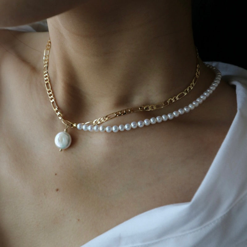 【手作設計】Lover Girl·一鏈兩戴的珍珠項鍊(現貨)·JOJE·珍珠飾品·手作飾品