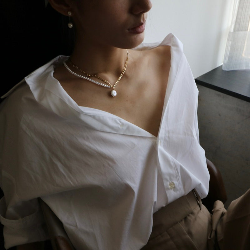 【手作設計】Lover Girl·一鏈兩戴的珍珠項鍊(現貨)·JOJE·珍珠飾品·手作飾品