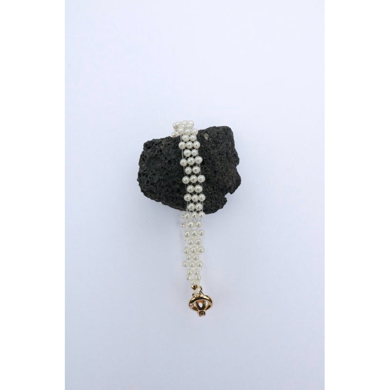 【手作設計】Gentle Glow · 手工編織淡水baby珠手鍊(現貨)·JOJE·珍珠飾品·手作手鍊·客製手鍊