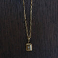 【手作設計】Square One · 芒星方牌項鍊(現貨)·JOJE·珍珠飾品·手作項鍊·客製項鍊