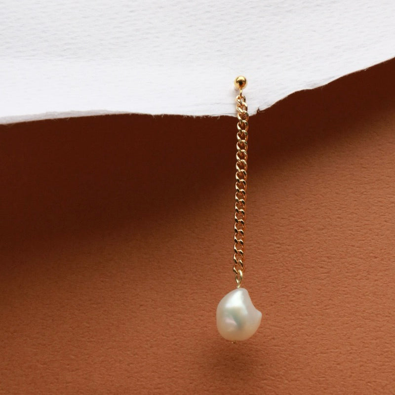【手作設計】chandelier · S925純銀垂墜珍珠耳環(現貨)·JOJE·珍珠飾品·手作耳環·客製耳環