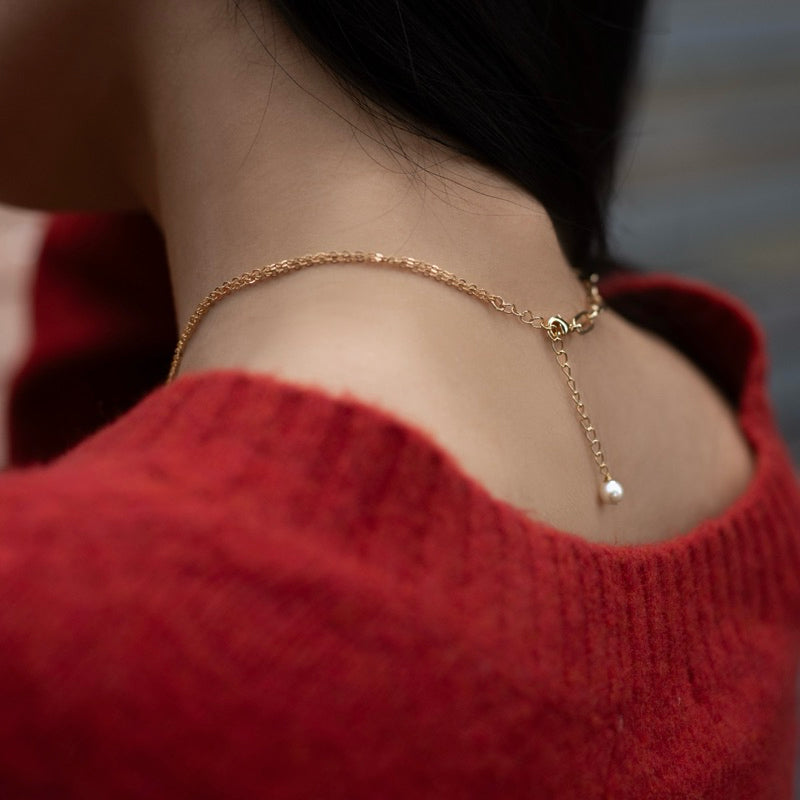 【手作設計】Diane · 微笑珍珠項鍊·JOJE·珍珠飾品·手作項鍊·客製項鍊