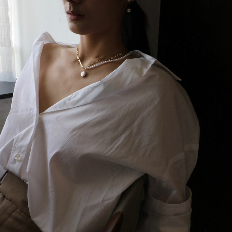 【手作設計】Lover Girl·一鏈兩戴的珍珠項鍊(現貨)·JOJE·珍珠飾品·手作飾品