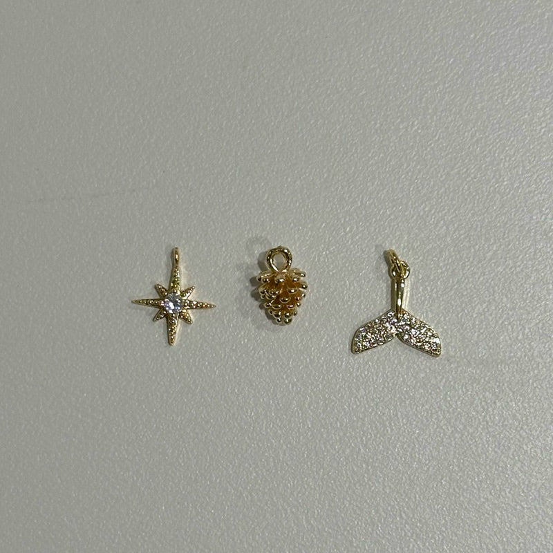 【客製】客製化英文字母吊墜·JOJE·客製飾品·客製吊墜·包金吊墜·水鑽吊墜·加價購