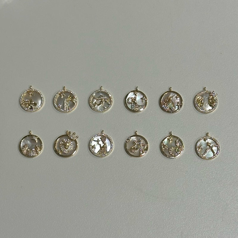 【客製】客製化英文字母吊墜·JOJE·客製飾品·客製吊墜·包金吊墜·水鑽吊墜·加價購