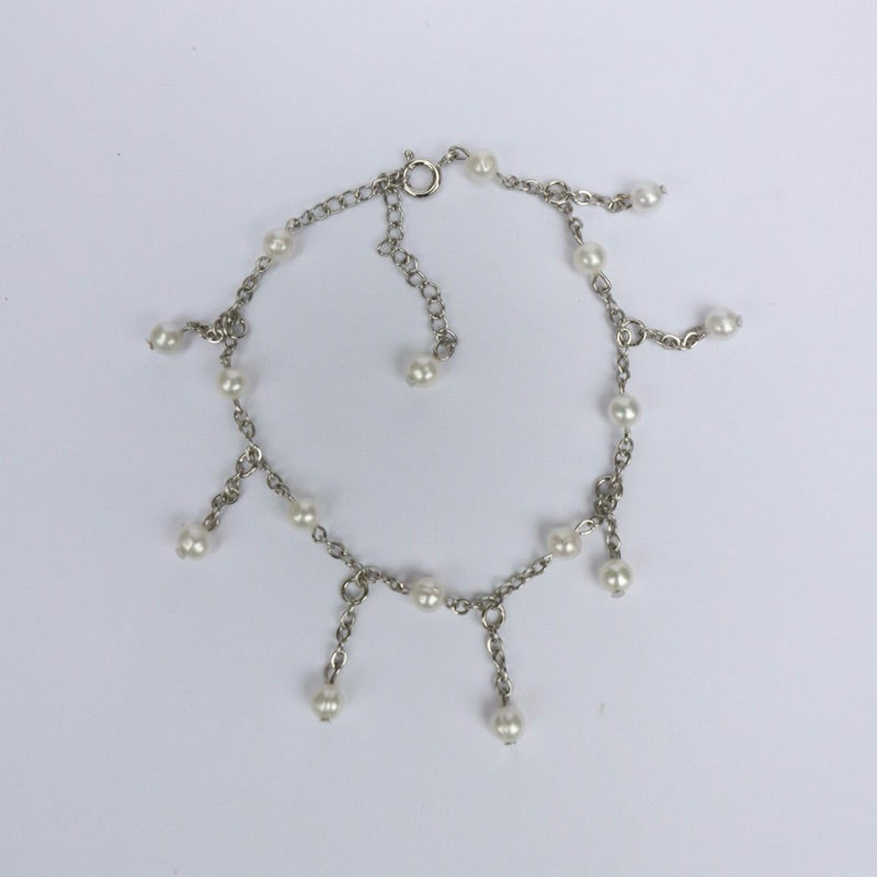 【手作設計/一鍊多戴】Swinging Pearl · 晃動珍珠手鍊(金/銀)(現貨)·JOJE·珍珠飾品·客製手鍊